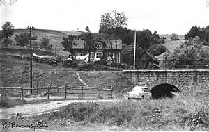 Komańcza 1967, wiadukt kolejowy